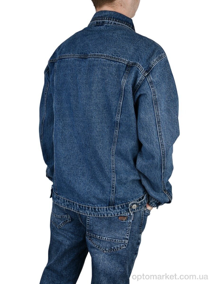 Купить Куртка чоловічі 842 Baronjns синій, фото 5