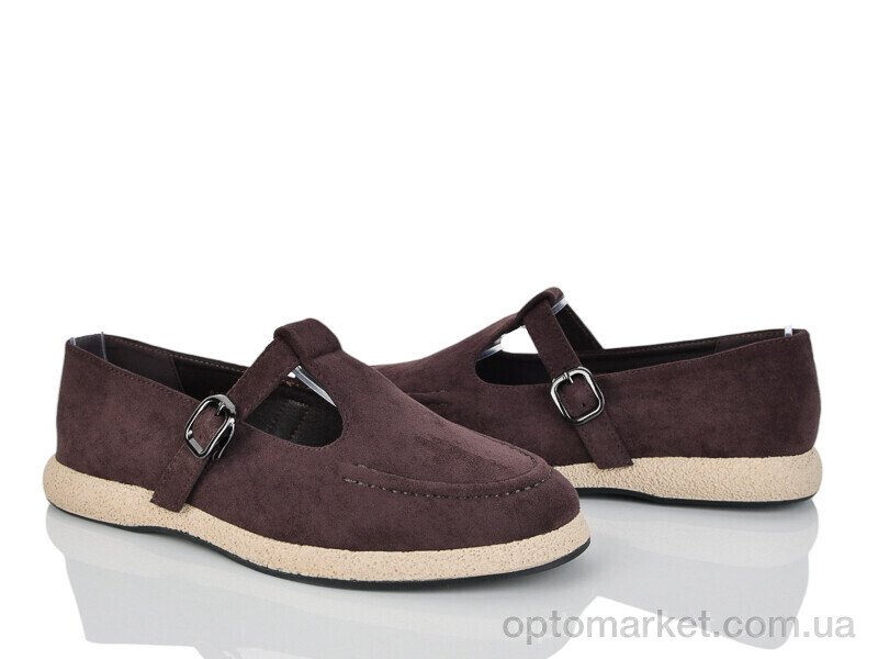 Купить Туфлі жіночі 8493-57 Starscene коричневий, фото 1