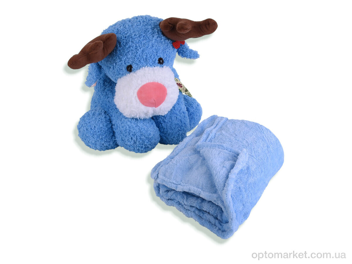 Купить Пледи дитячі 85-10 (12133) олені іграшка (40х30) -плед 120x160 mix Malloory Home мікс, фото 2