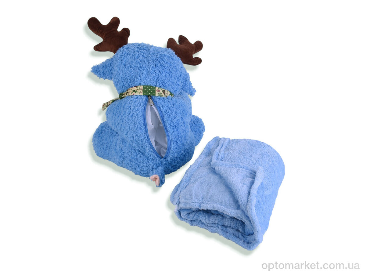 Купить Пледи дитячі 85-10 (12133) олені іграшка (40х30) -плед 120x160 mix Malloory Home мікс, фото 3