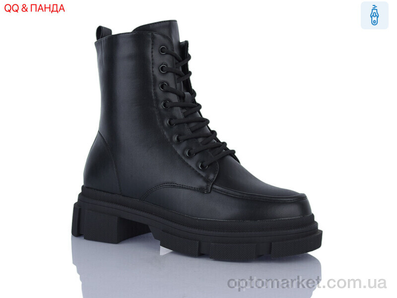 Купить Черевики жіночі 85-6 QQ&Панда чорний, фото 1