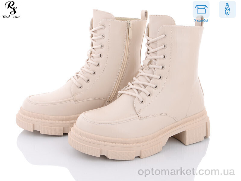 Купить Черевики жіночі 85-7 Hongquan бежевий, фото 1