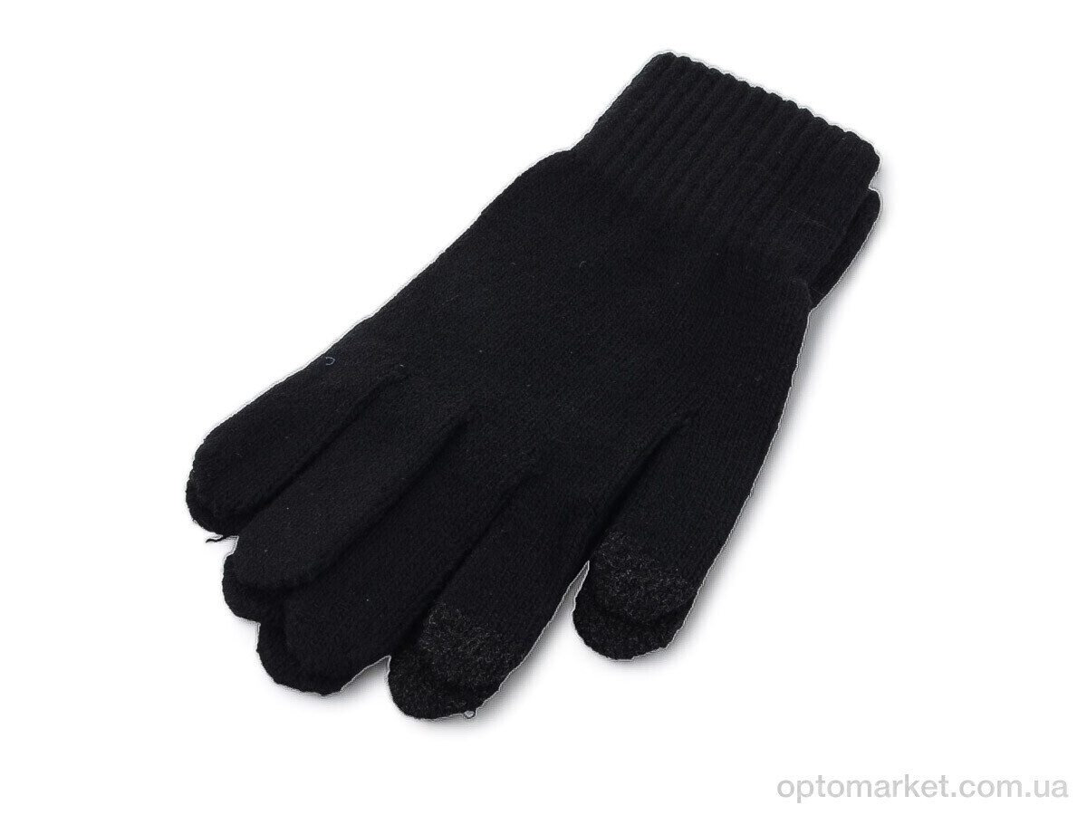 Купить Рукавички чоловічі 8504 black Атюша чорний, фото 1