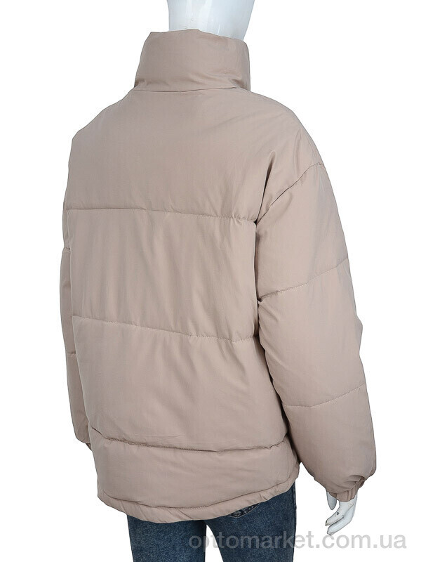 Купить Куртка жіночі 851 beige TurnHug бежевий, фото 2