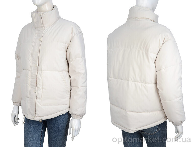 Купить Куртка жіночі 851 l.beige TurnHug бежевий, фото 3