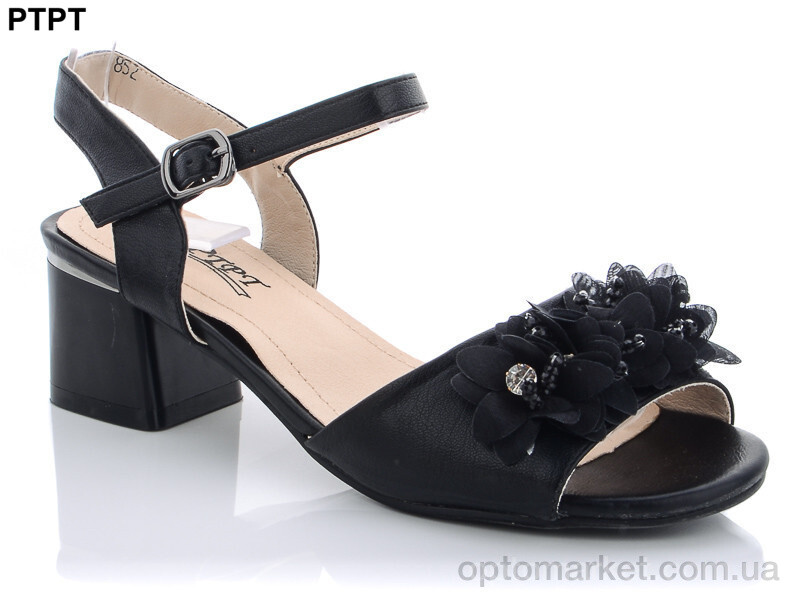 Купить Босоніжки жіночі 852 PTPT чорний, фото 1