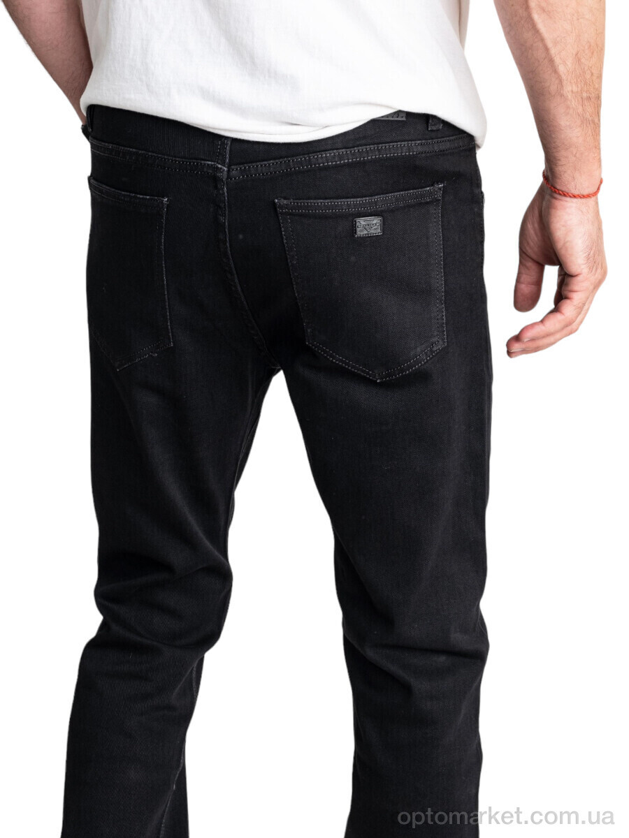 Купить Джинси чоловічі 8525-1 TICLACE чорний, фото 2