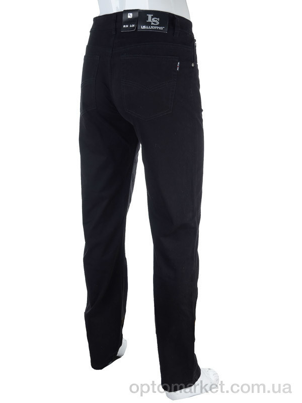 Купить Джинси чоловічі 8609 black L.S.Livans чорний, фото 2