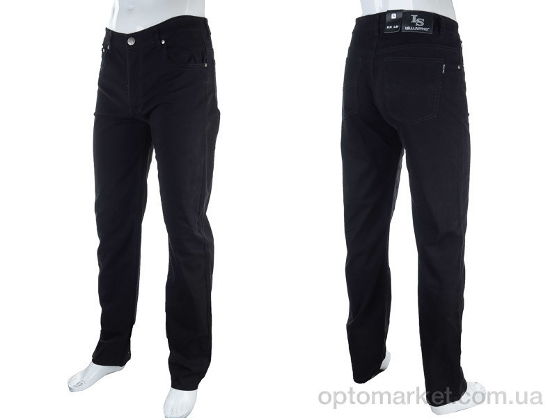 Купить Джинси чоловічі 8609 black L.S.Livans чорний, фото 3