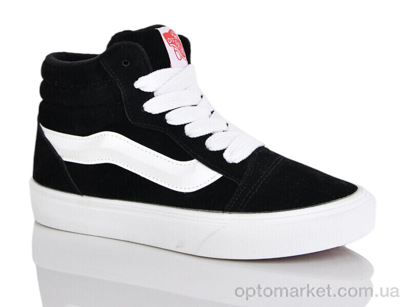 Купить Кеди жіночі 861-161 Бабочка-Mengfuna-AESD чорний, фото 1