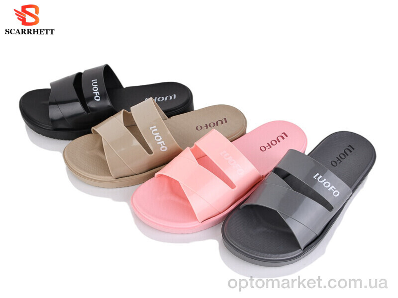 Купить Шльопанці жіночі 8614-1 mix Luofu мікс, фото 1