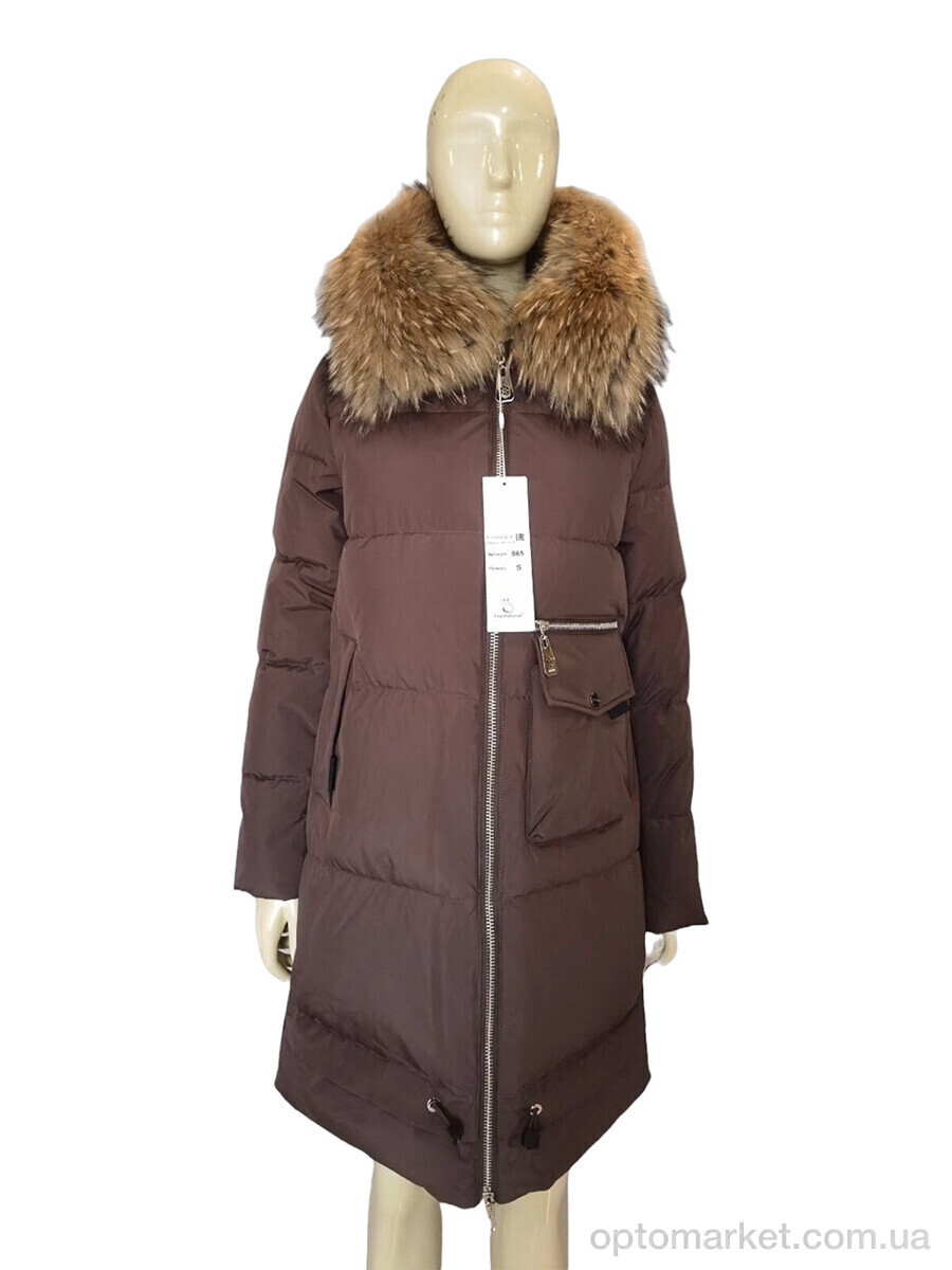 Купить Куртка жіночі 865 коричневий Massmag коричневий, фото 1
