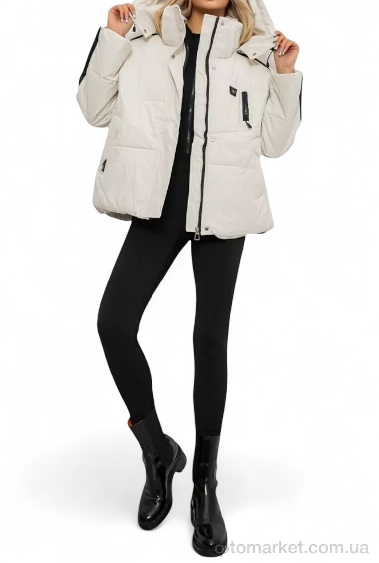 Купить Куртка жіночі 866 білий Massmag білий, фото 2