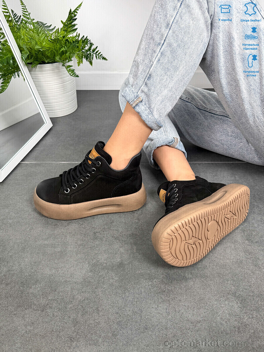 Купить Черевики жіночі 86681 black Camille чорний, фото 3