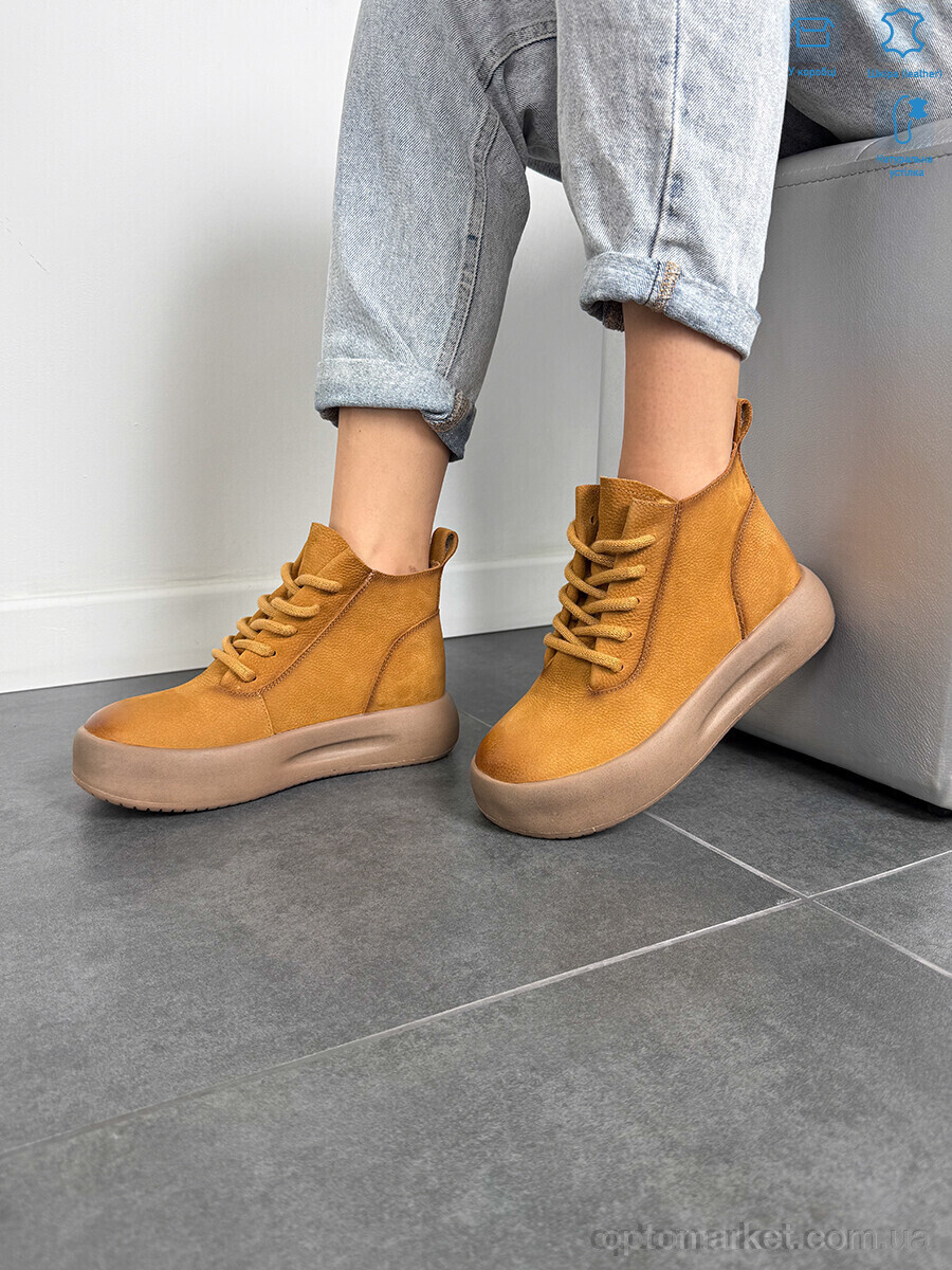 Купить Черевики жіночі 86682 khaki Camille camel, фото 2