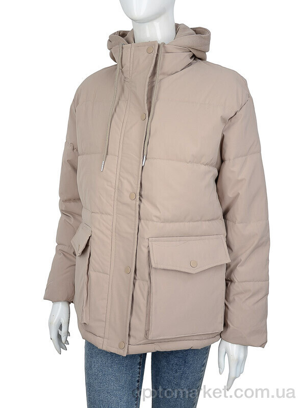 Купить Куртка жіночі 869 beige TurnHug бежевий, фото 1