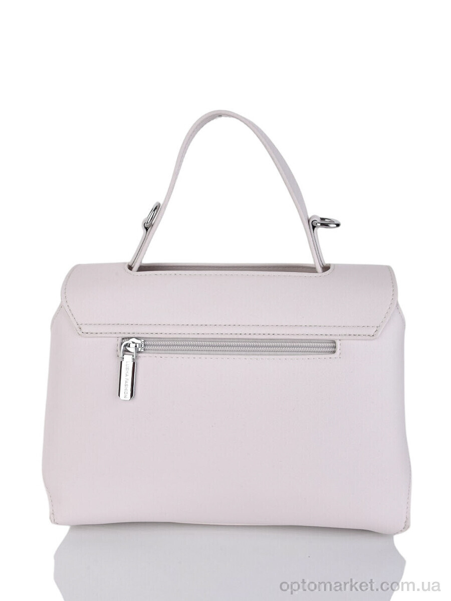 Купить Сумка женская 869082 beige-white Lusha білий, фото 2