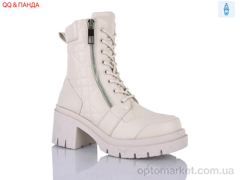 Купить Черевики жіночі 87-2 QQ&Панда бежевий, фото 1