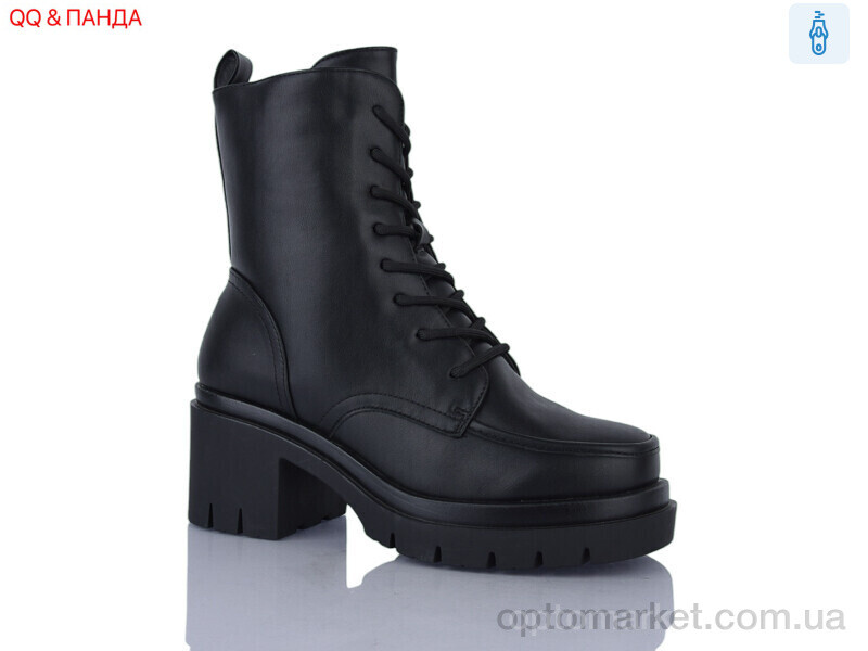 Купить Черевики жіночі 87-6 QQ&Панда чорний, фото 1