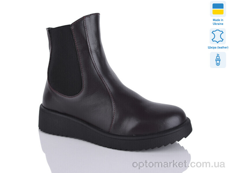 Купить Черевики жіночі 87 коричневий к. зима Sali коричневий, фото 1