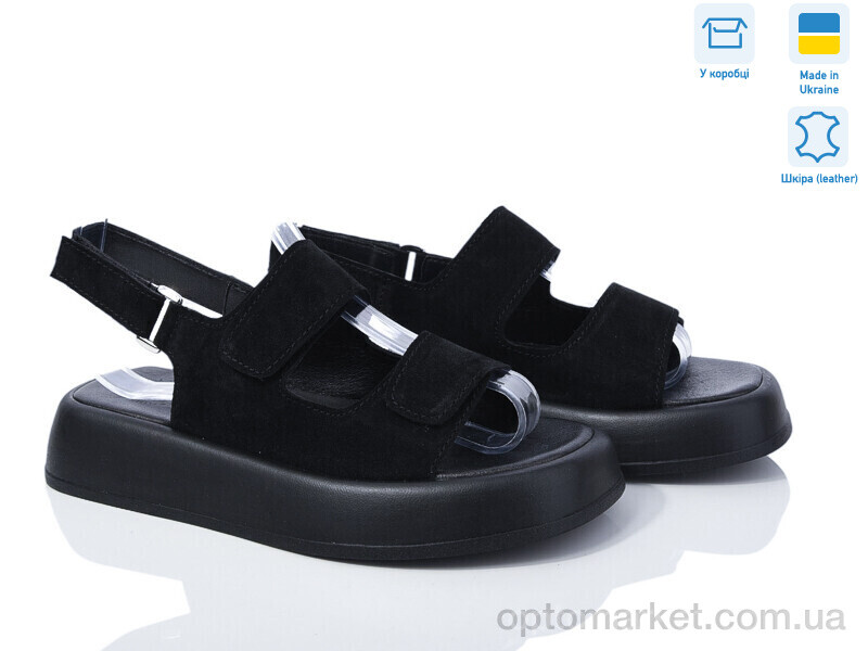 Купить Босоніжки жіночі 871-1 Ailinda чорний, фото 1