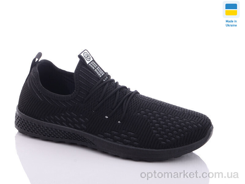 Купить Кросівки чоловічі 8718-2 Swin чорний, фото 1