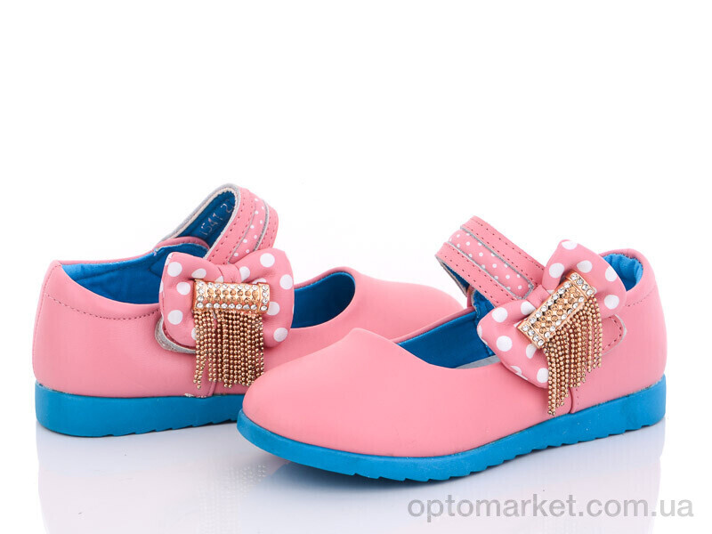Купить Туфлі дитячі 8729-2 Мальвина рожевий, фото 1