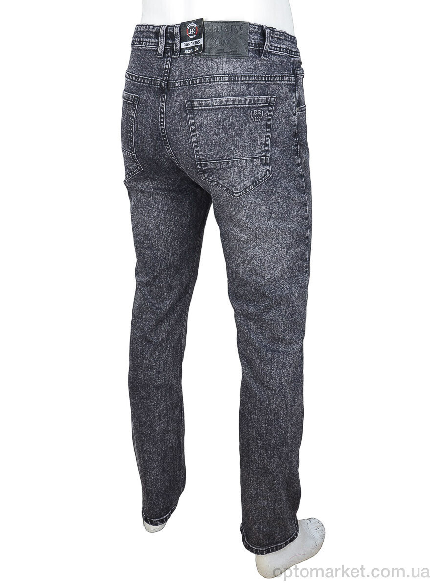 Купить Джинси чоловічі 8733 Baron сірий, фото 2
