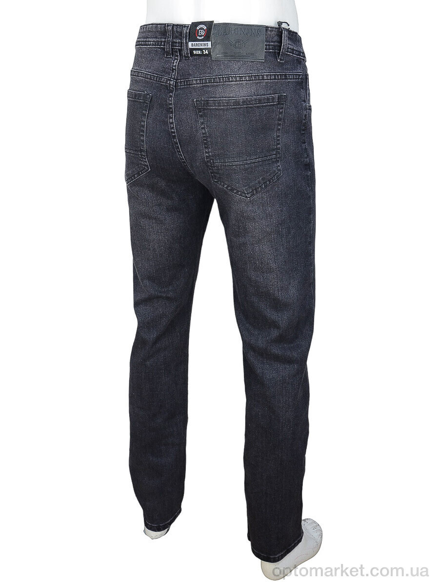 Купить Джинси чоловічі 8735 Baron сірий, фото 2