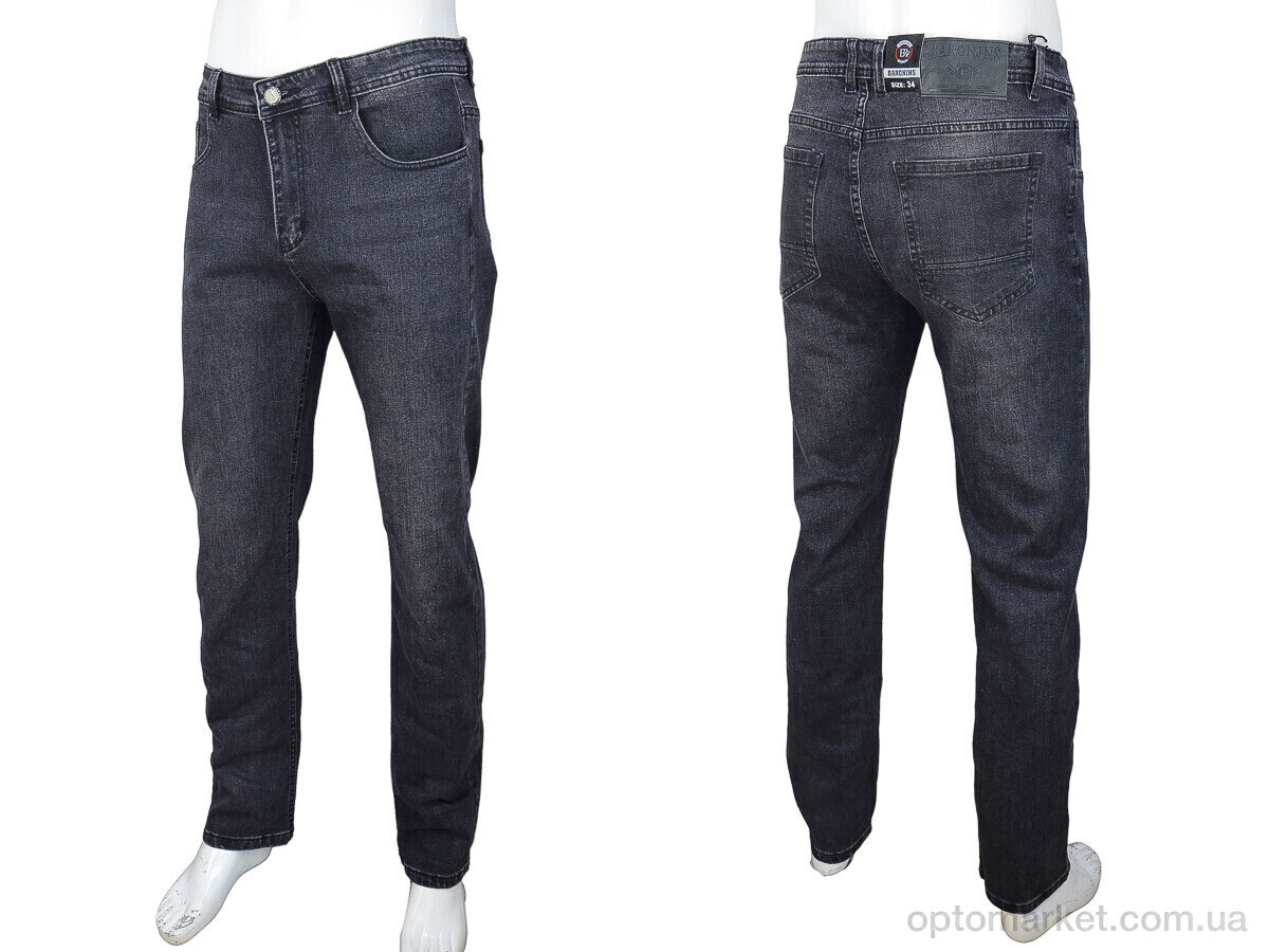 Купить Джинси чоловічі 8735 Baron сірий, фото 3