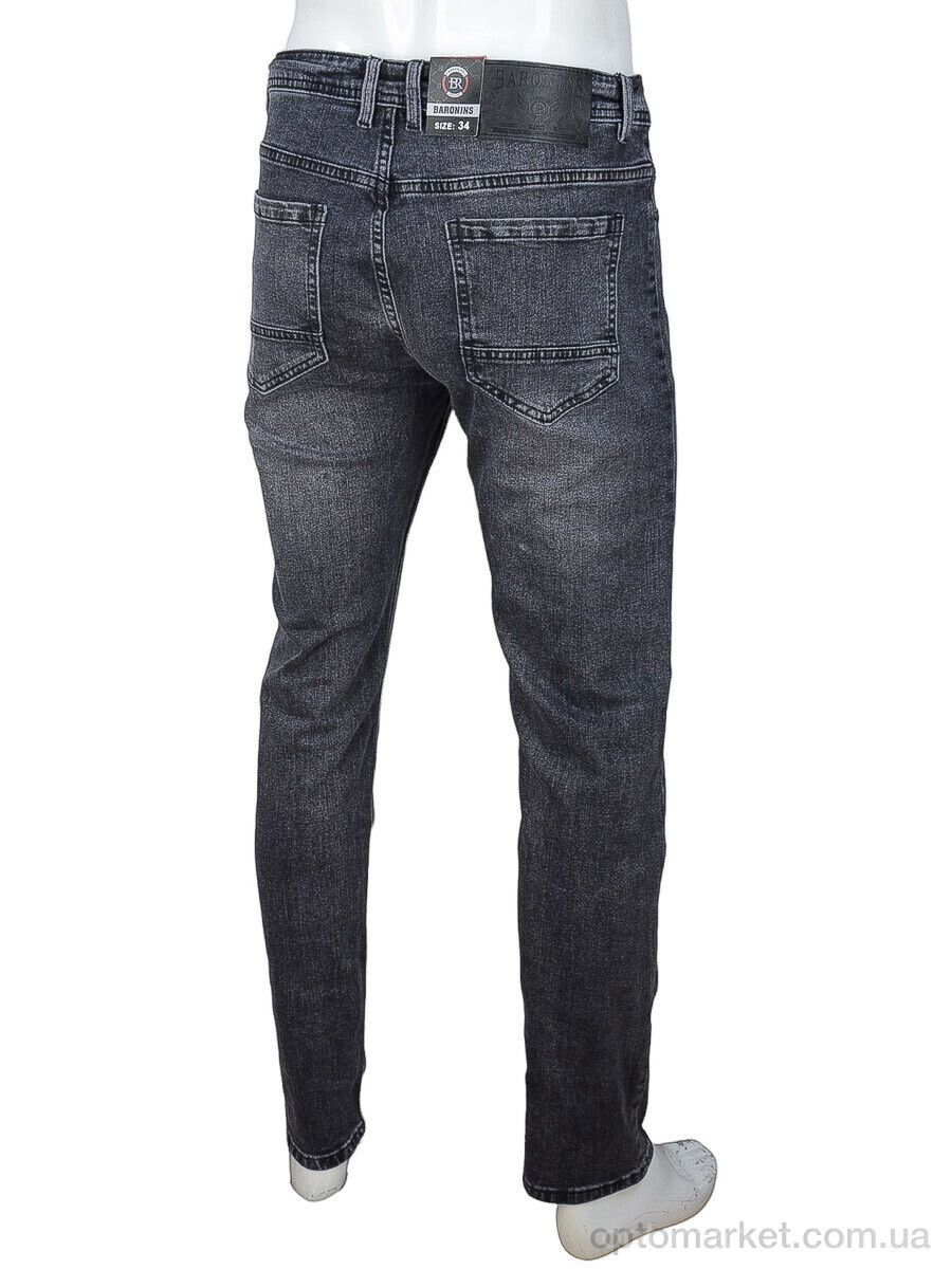 Купить Джинси чоловічі 8739 Baron сірий, фото 2