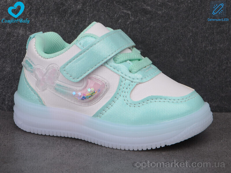 Купить Кросівки дитячі 875-2 зелений Comfort-baby зелений, фото 2