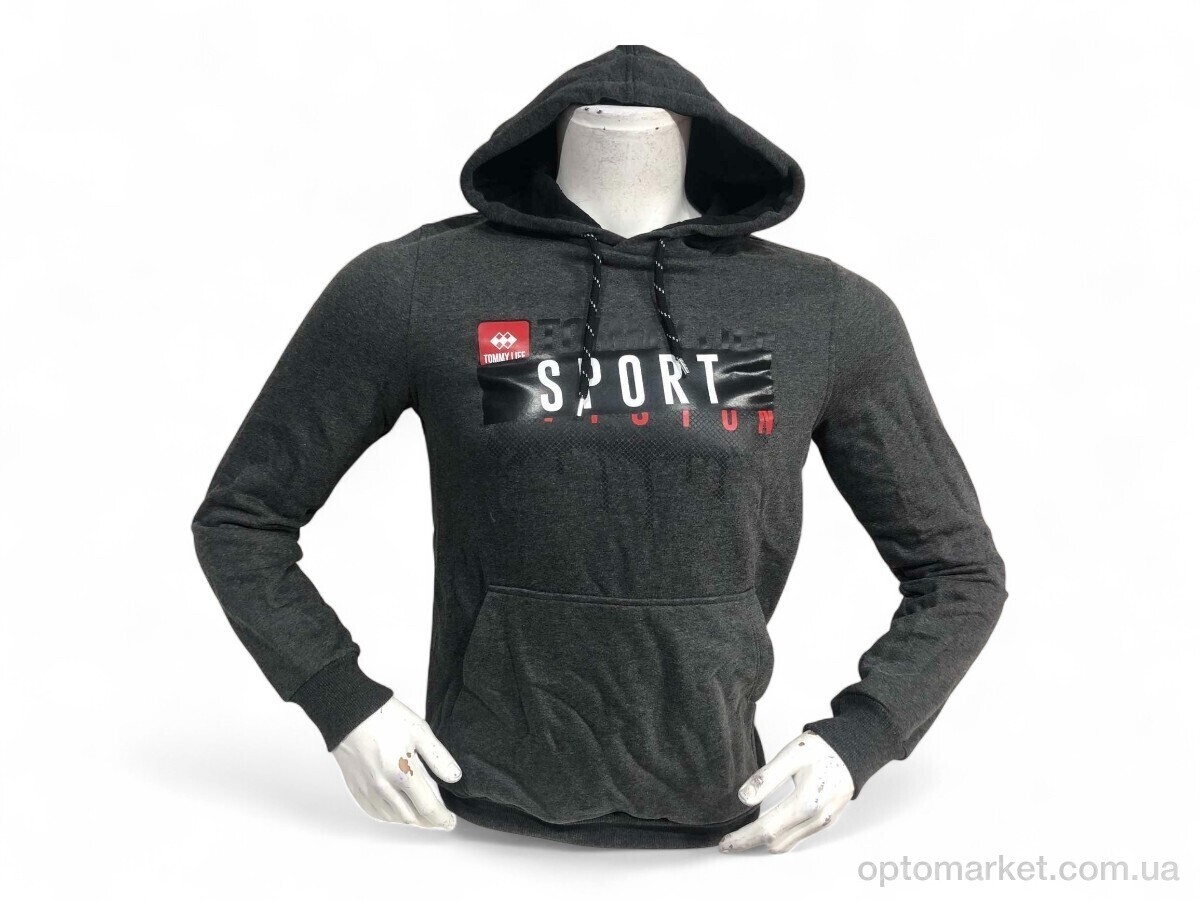 Купить Батник чоловічі 87654 сірий Tommy Life сірий, фото 1