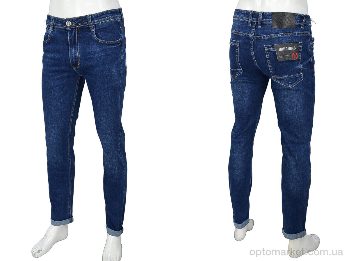 Купить Джинси чоловічі 8773 blue Baron синій, фото 3