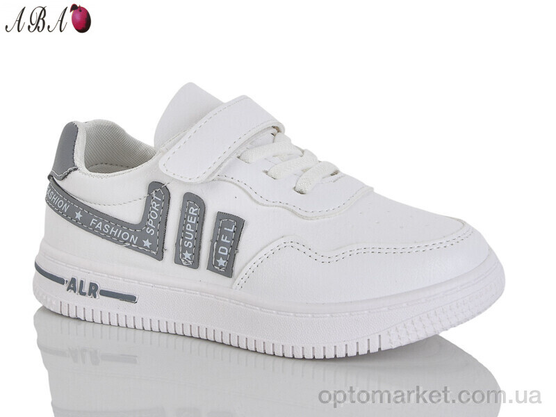 Купить Кросівки дитячі 88-145-6 Aba білий, фото 1