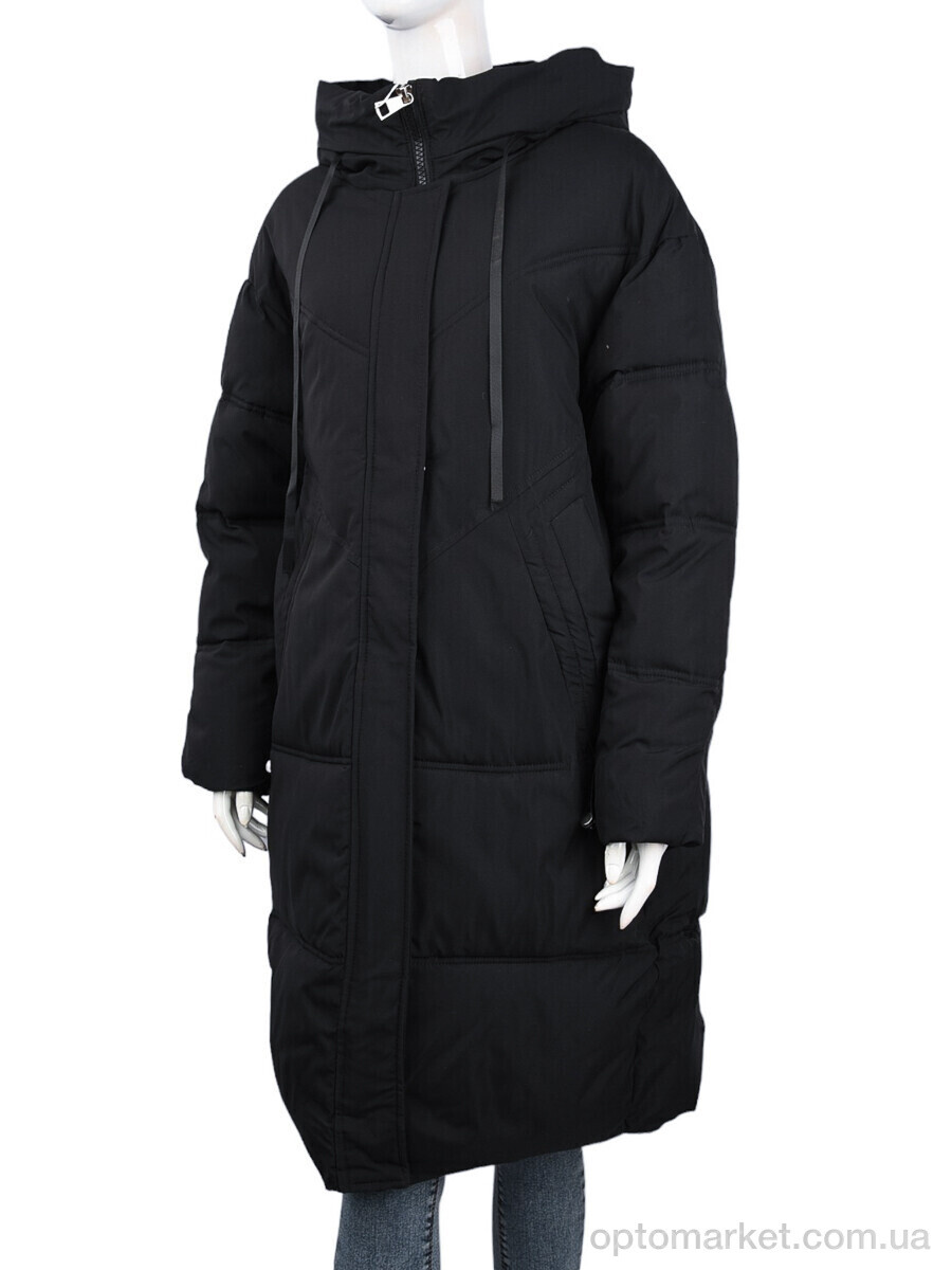 Купить Пальто жіночі 8801 black (09075) JINGPINFUSHI чорний, фото 1