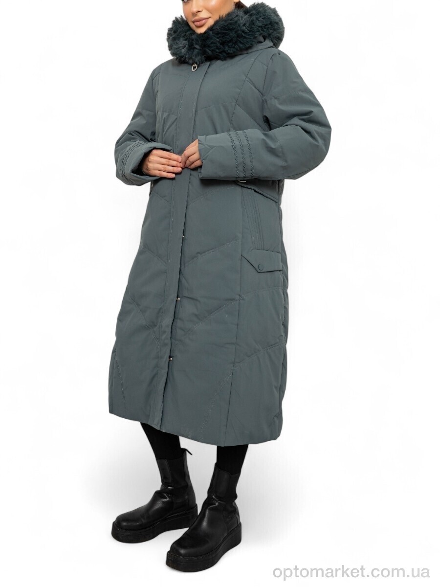 Купить Пальто жіночі 8803 (12048) green XueYada зелений, фото 1