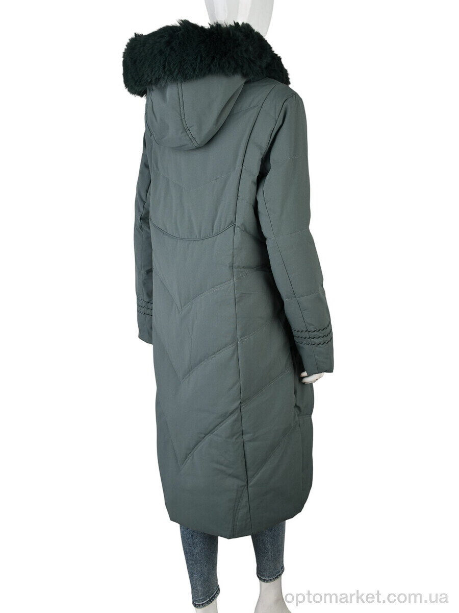Купить Пальто жіночі 8803 (12048) green XueYada зелений, фото 2