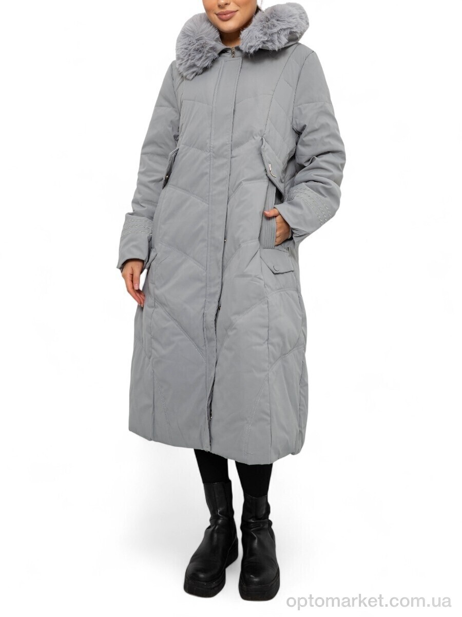 Купить Пальто жіночі 8803 (12048) grey XueYada сірий, фото 1