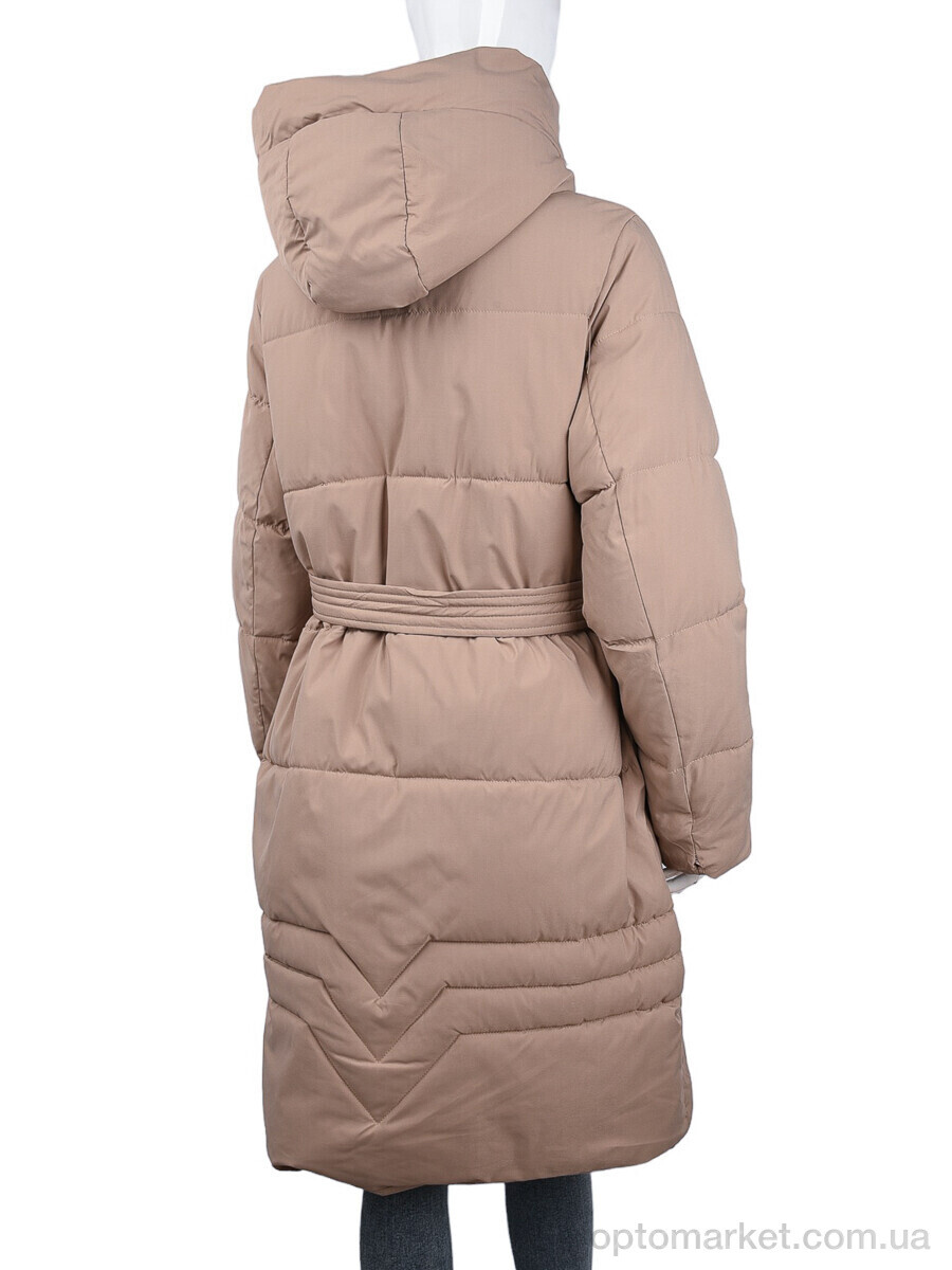 Купить Пальто жіночі 8806 beige (09076) JINGPINFUSHI бежевий, фото 2