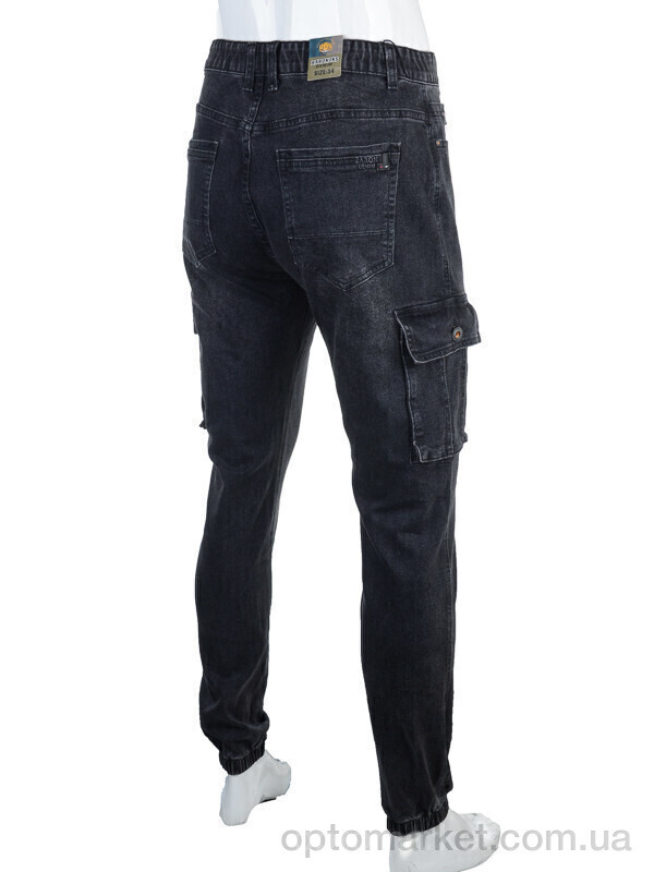 Купить Джинси чоловічі 8806 black Baron чорний, фото 2