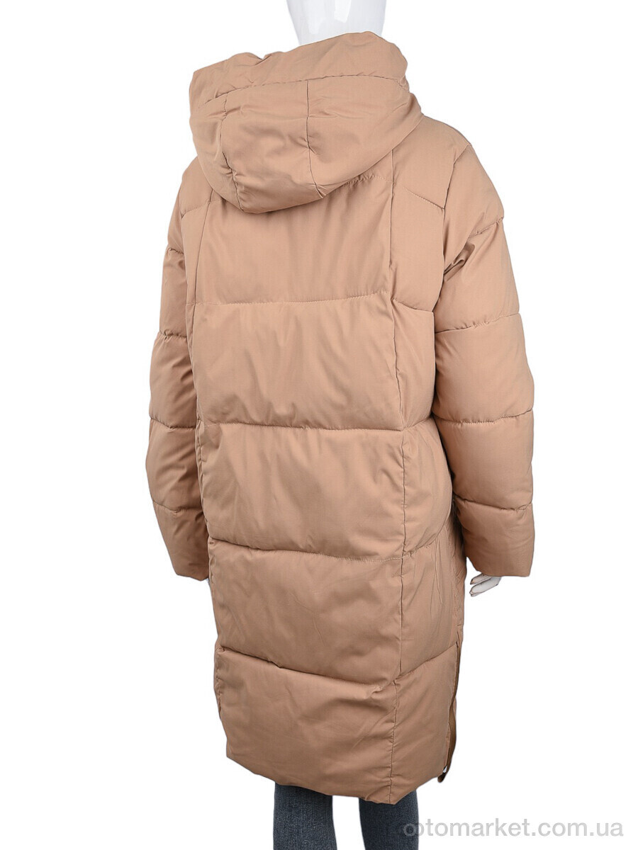 Купить Пальто жіночі 8810 beige (09079) JINGPINFUSHI бежевий, фото 2