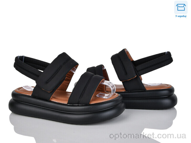 Купить Босоніжки жіночі 8811-1 PLPS чорний, фото 1