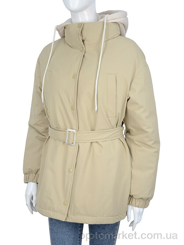 Купить Куртка жіночі 8812 d.beige TurnHug бежевий, фото 1