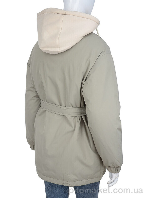 Купить Куртка жіночі 8812 khaki TurnHug хакі, фото 2