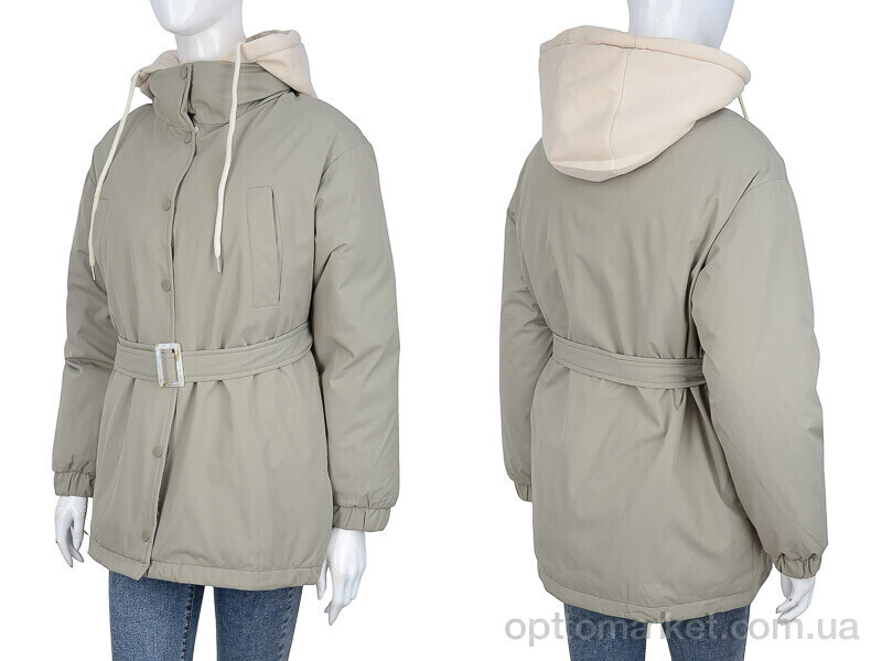 Купить Куртка жіночі 8812 khaki TurnHug хакі, фото 3