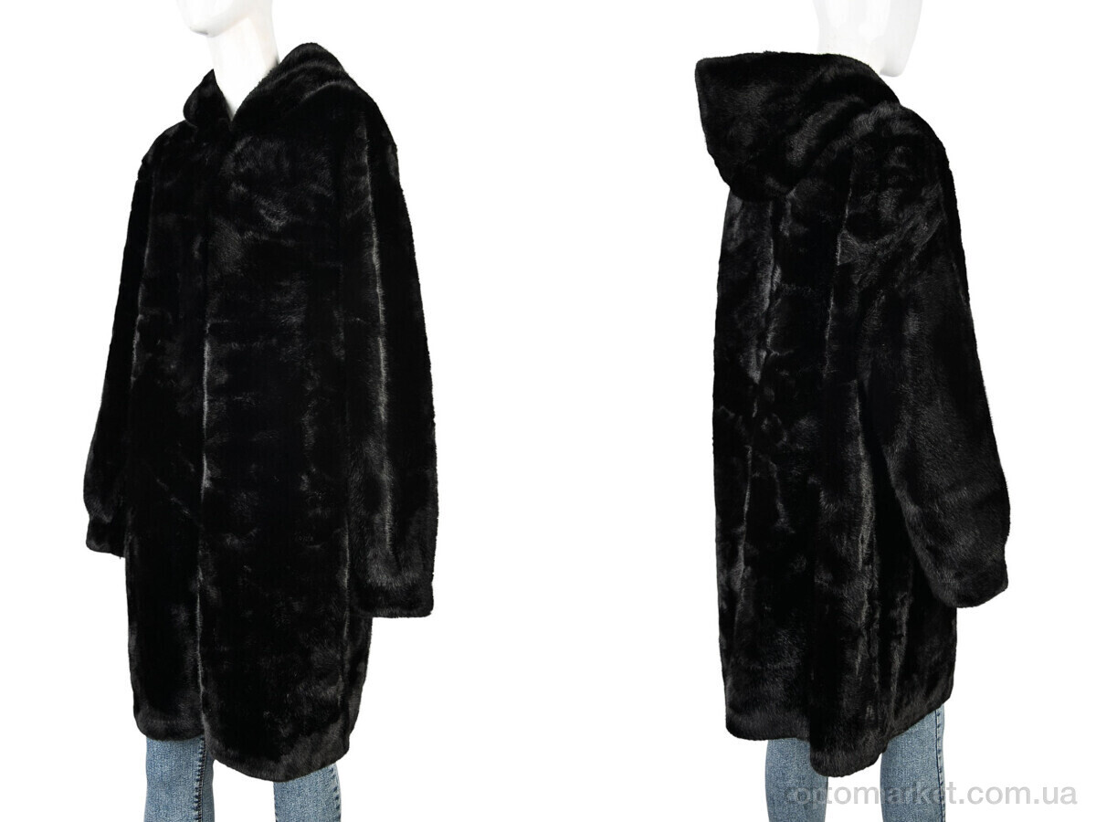 Купить Шуба жіночі 8813 black Aimeiyoung чорний, фото 3