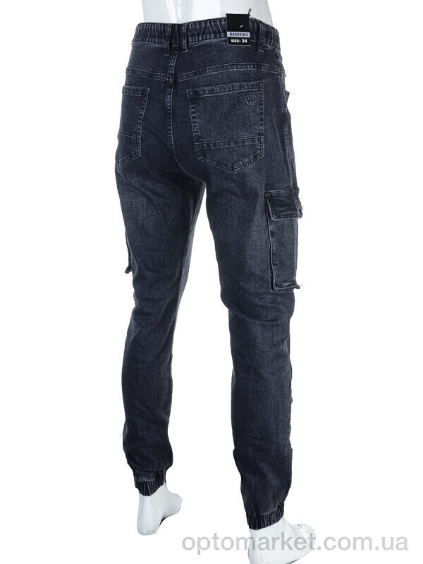 Купить Джинси чоловічі 8817 d.grey Baron сірий, фото 2