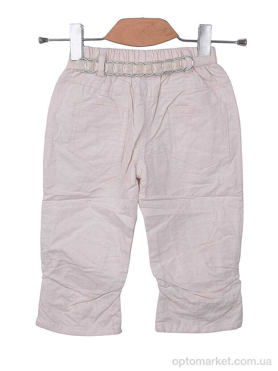 Купить Брюки дитячі 882 (08559) beige Qiaogongzi бежевий, фото 2