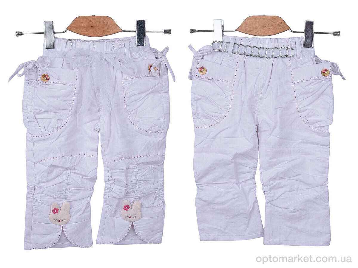 Купить Брюки дитячі 882 (08560) white Qiaogongzi білий, фото 3